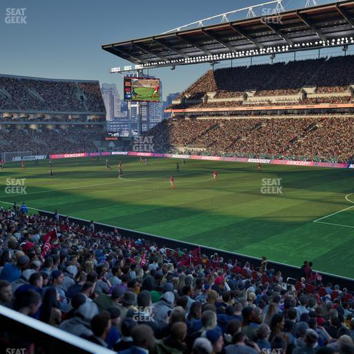 BMO Field - Section West Suite 5 Seat View