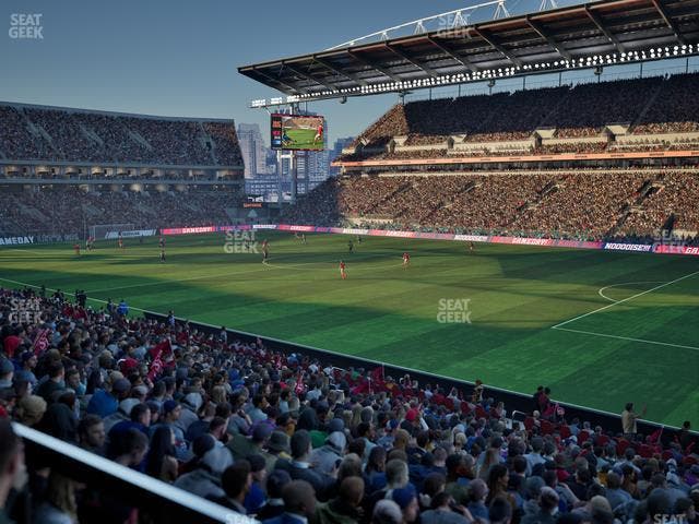BMO Field - Section West Suite 5 Seat View