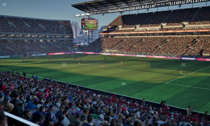 BMO Field - Section West Suite 5 Seat View