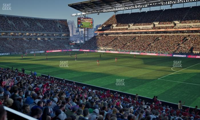 BMO Field - Section West Suite 5 Seat View