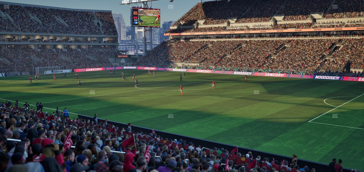 BMO Field - Section West Suite 6 Seat View