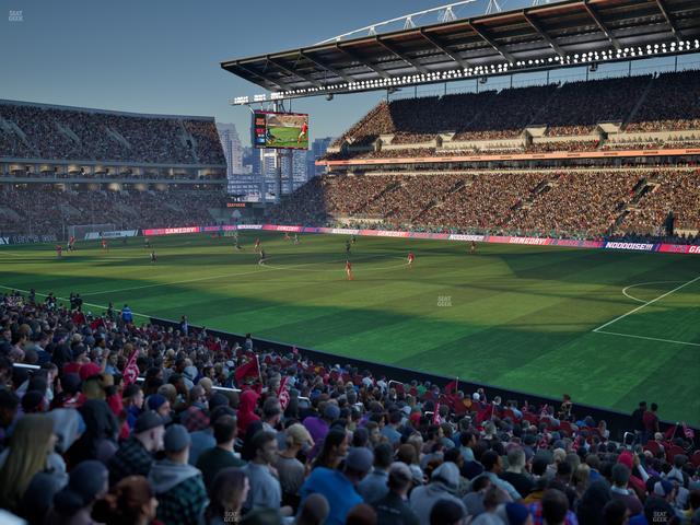 BMO Field - Section West Suite 6 Seat View