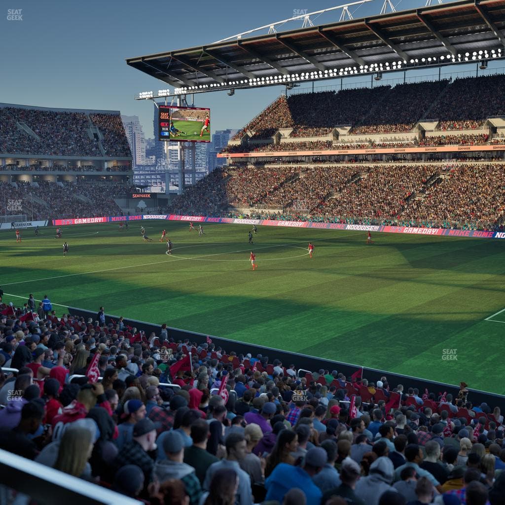 BMO Field - Section West Suite 6 Seat View