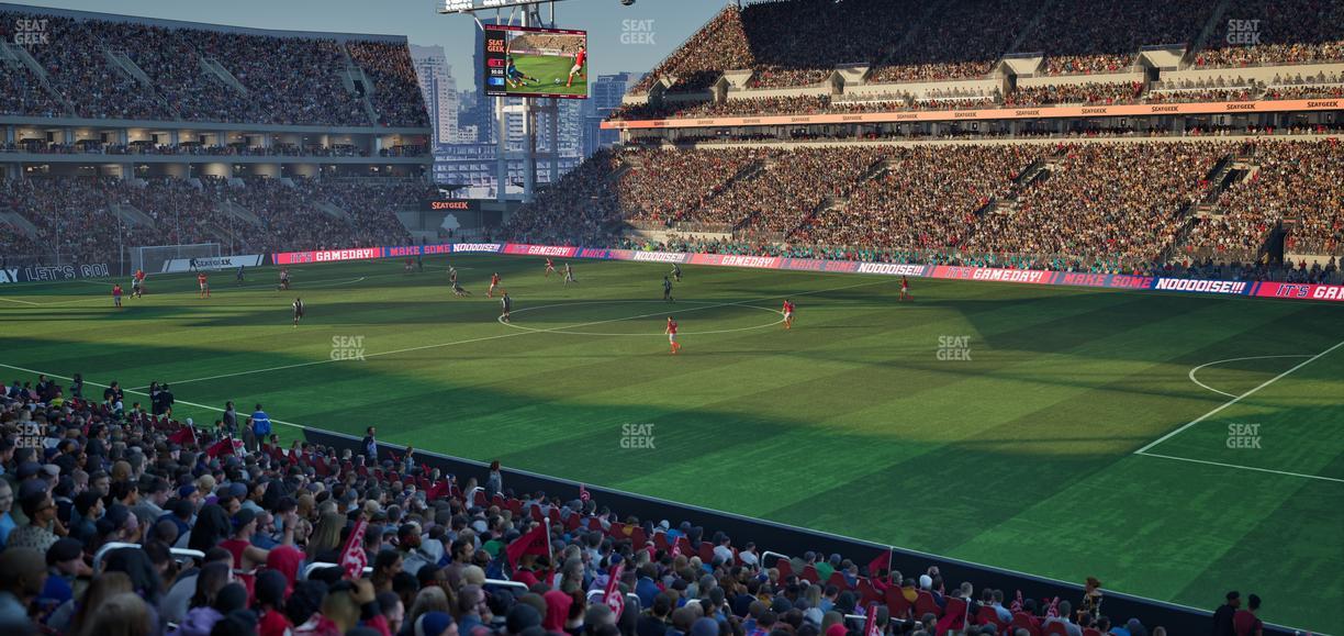 BMO Field - Section West Suite 6 Seat View