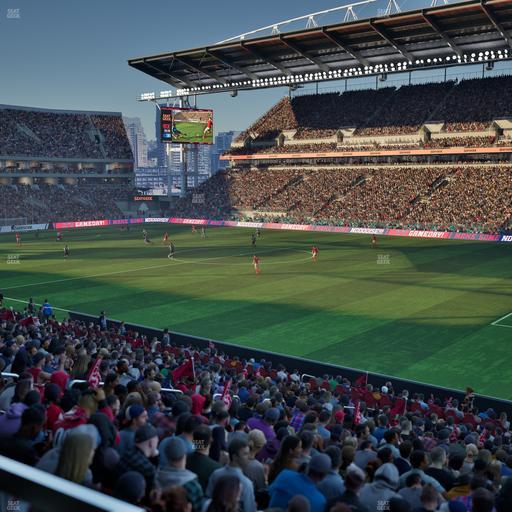 BMO Field - Section West Suite 6 Seat View