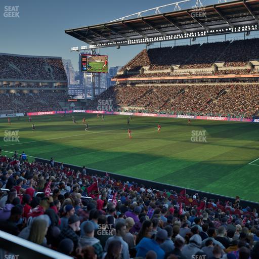 BMO Field - Section West Suite 6 Seat View