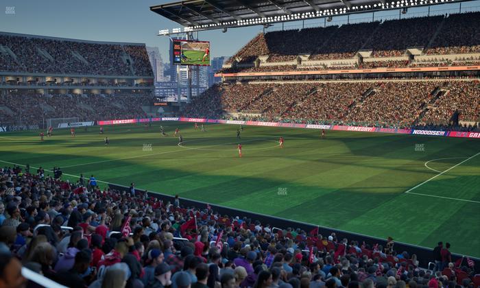 BMO Field - Section West Suite 6 Seat View