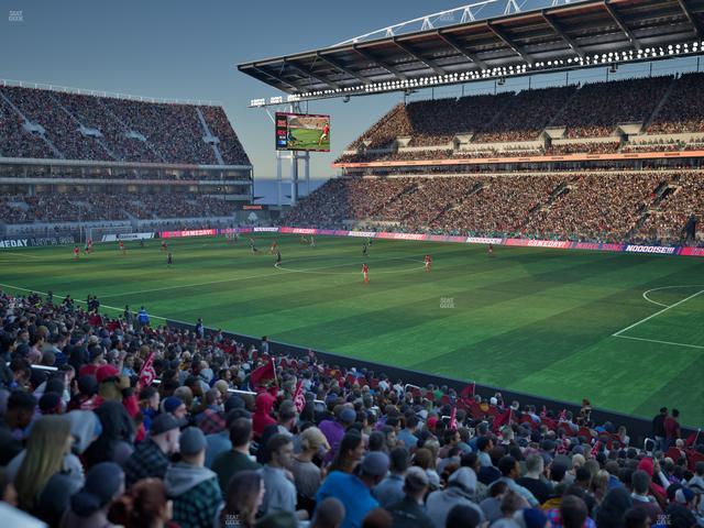 BMO Field - Section West Suite 6 Seat View