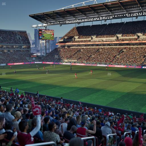 BMO Field - Section West Suite 7 Seat View