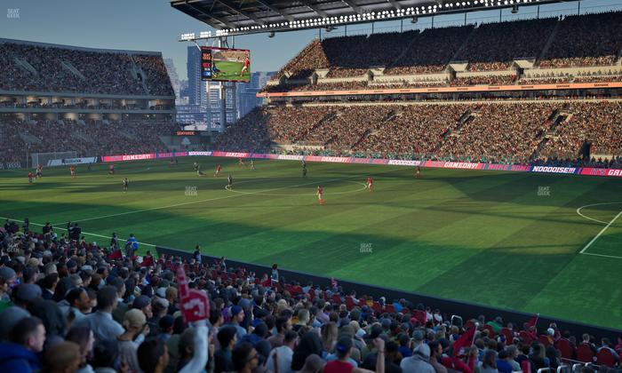 BMO Field - Section West Suite 7 Seat View