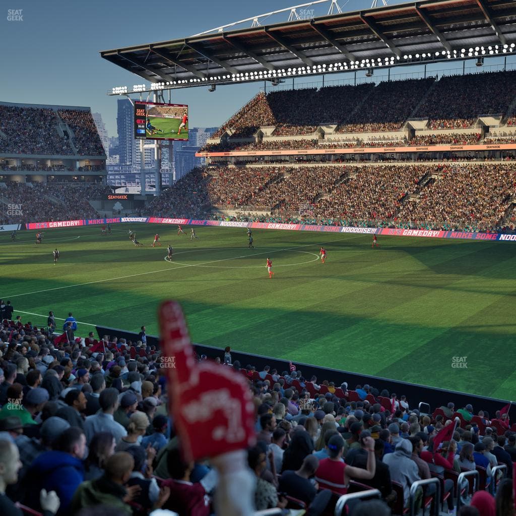 BMO Field - Section West Suite 7 Seat View