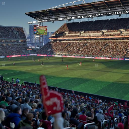 BMO Field - Section West Suite 7 Seat View