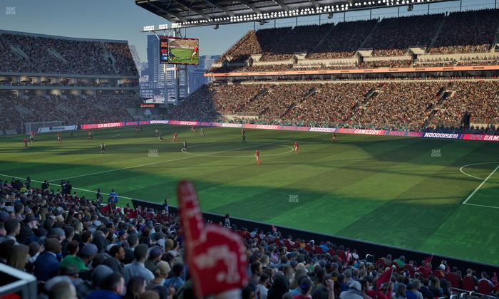 BMO Field - Section West Suite 7 Seat View