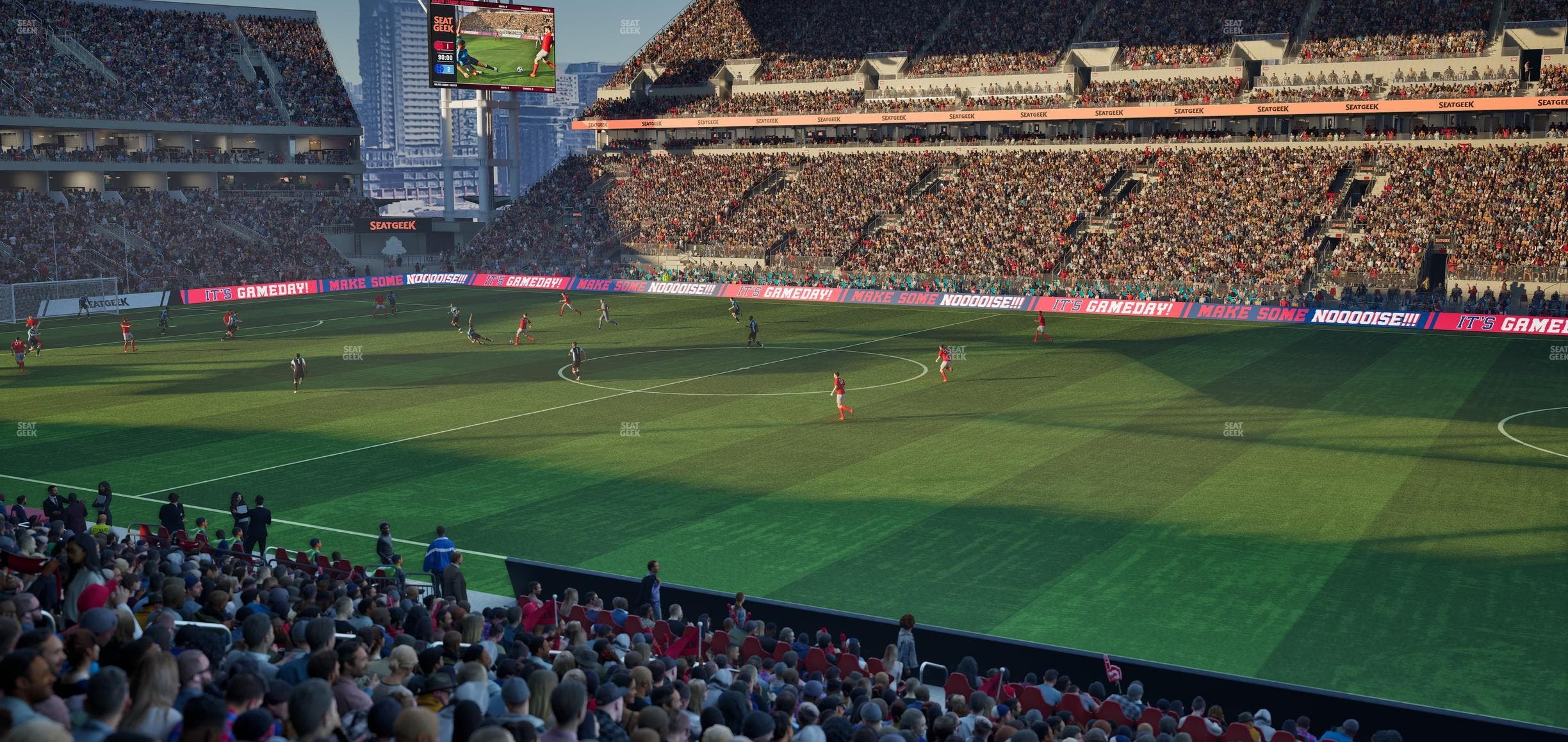 BMO Field - Section West Suite 8 Seat View