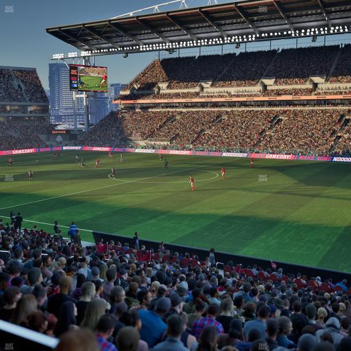 BMO Field - Section West Suite 8 Seat View