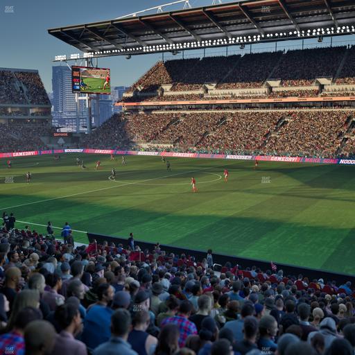 BMO Field - Section West Suite 8 Seat View