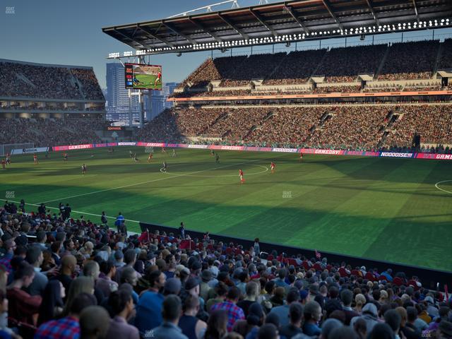 BMO Field - Section West Suite 8 Seat View