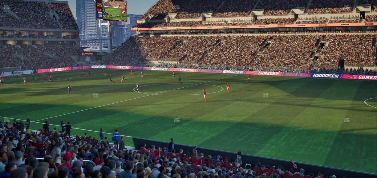 BMO Field - Section West Suite 9 Seat View