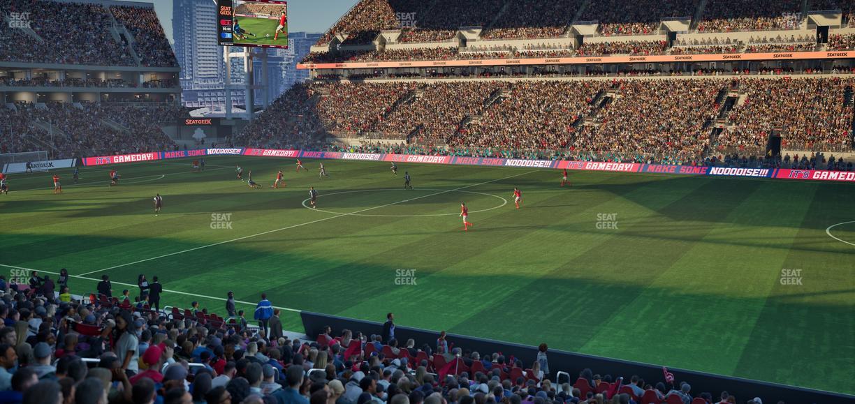 BMO Field - Section West Suite 9 Seat View