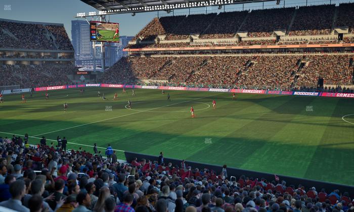 BMO Field - Section West Suite 9 Seat View