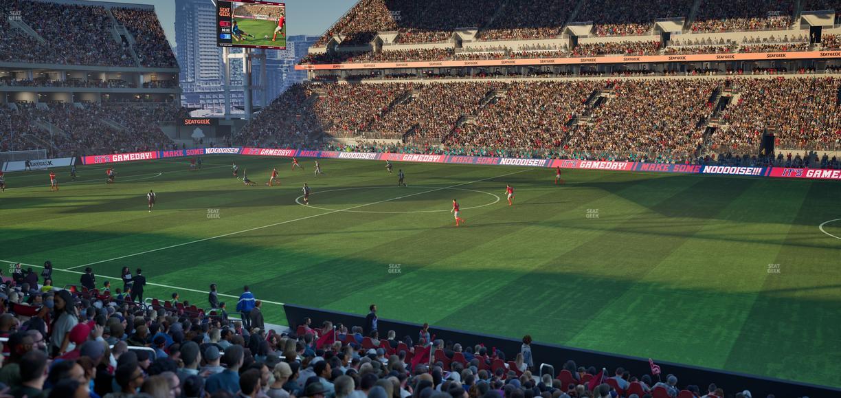 BMO Field - Section West Suite 9 Seat View