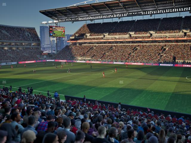 BMO Field - Section West Suite 9 Seat View