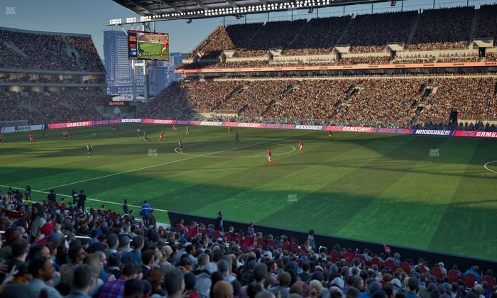 BMO Field - Section West Suite 9 Seat View