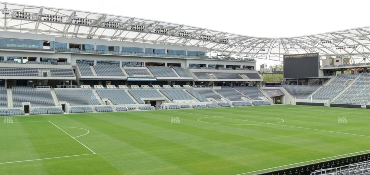 BMO Stadium - Section 117 Seat View