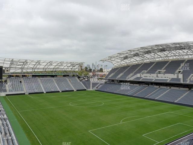BMO Stadium - Section City View Loge 1 Seat View BMO Stadium - Section City View Loge 1 Seat View
