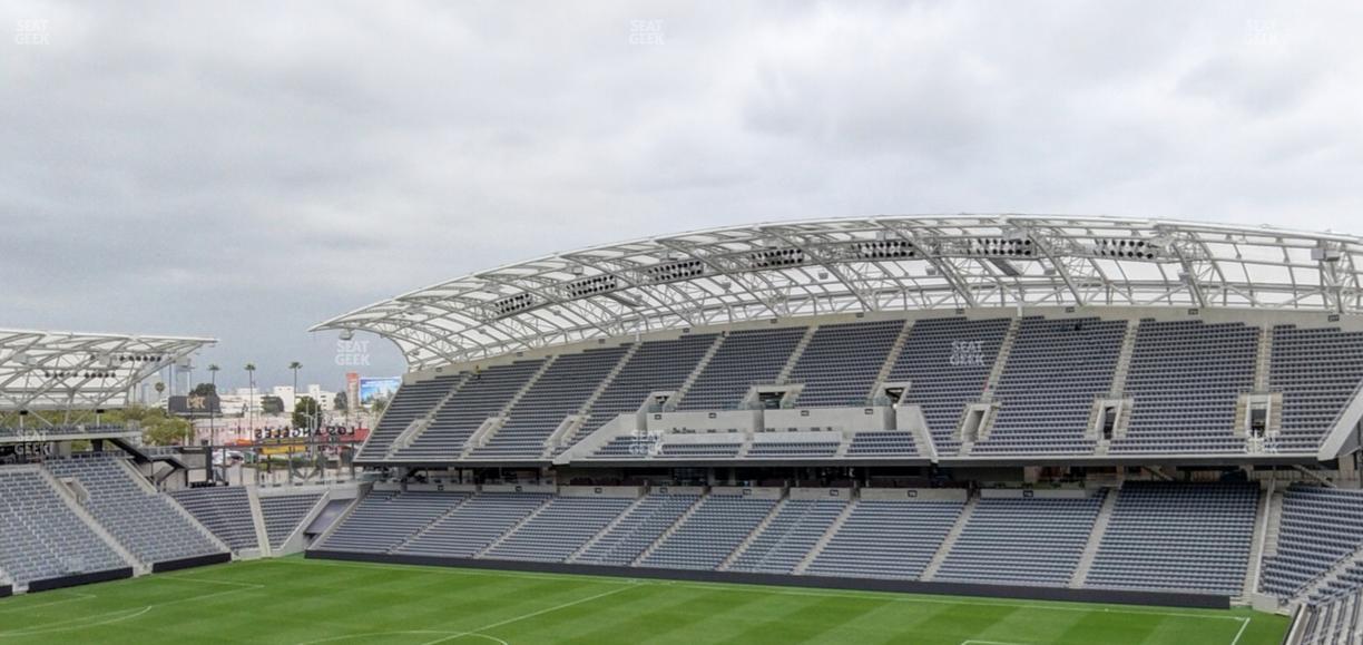 BMO Stadium - Section City View Loge 10 Seat View
