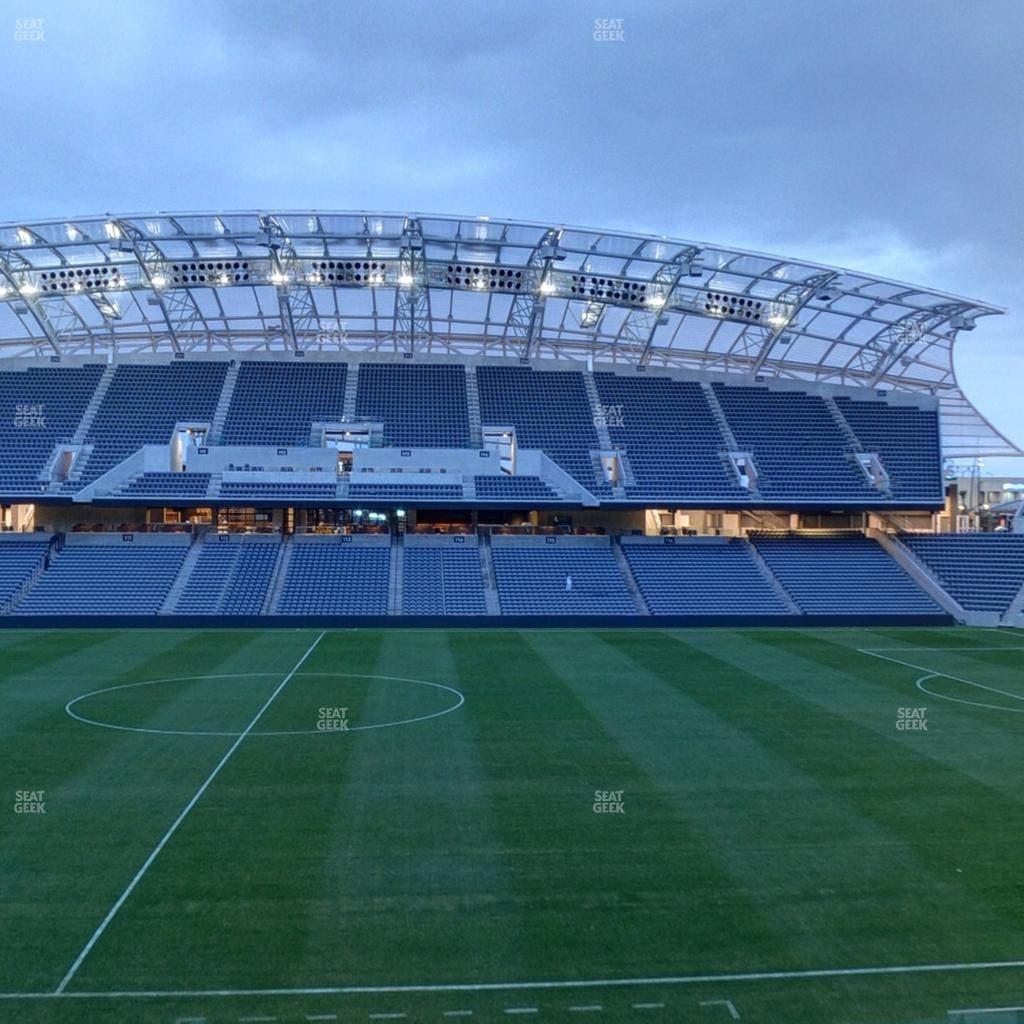 BMO Stadium - Section Directors Box 4 Seat View