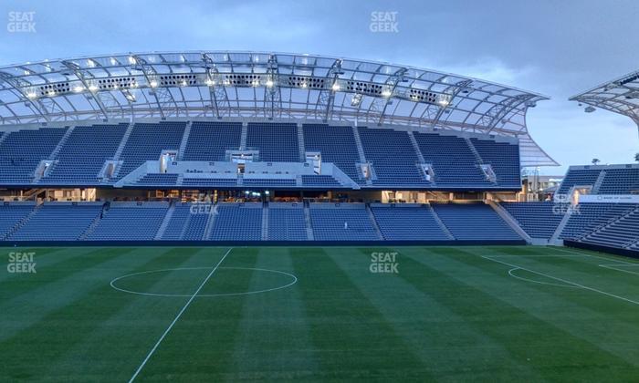 BMO Stadium - Section Directors Box 4 Seat View