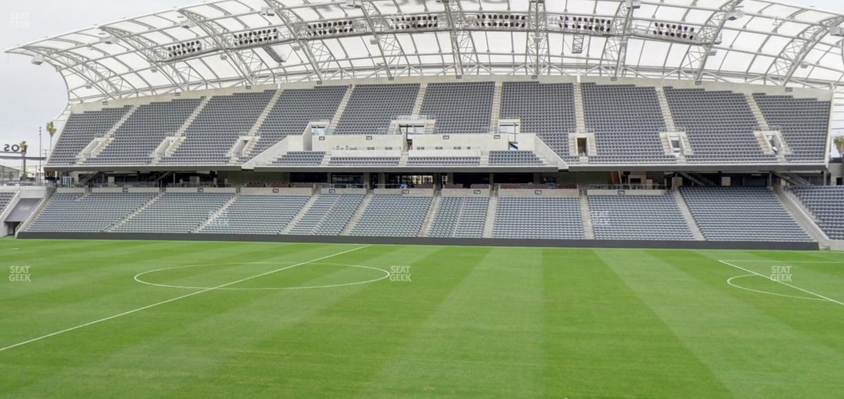 BMO Stadium - Section Field Club A Seat View