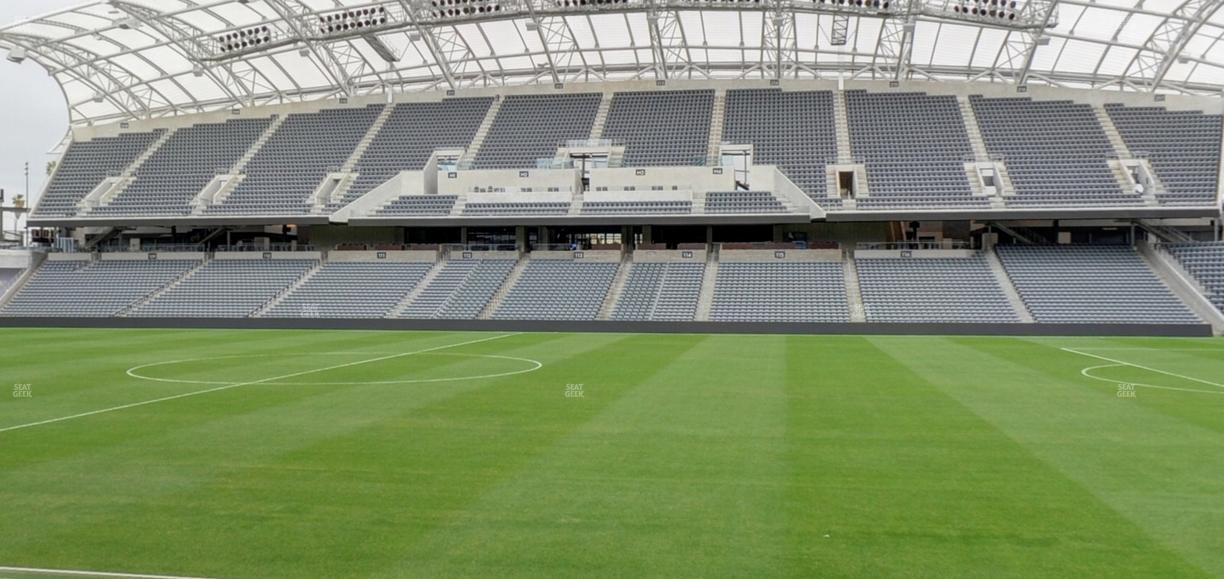 BMO Stadium - Section Field Club A Seat View