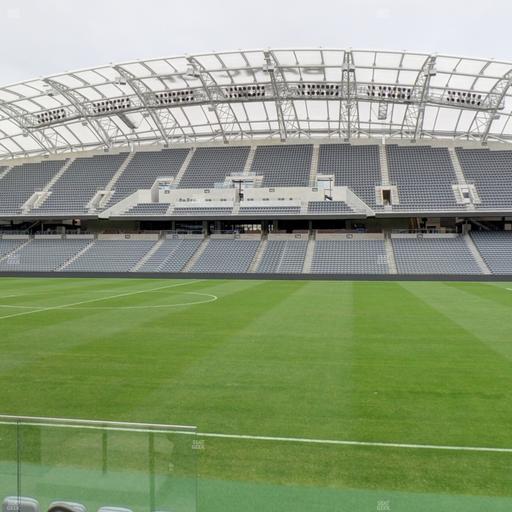 BMO Stadium - Section Field Club A Seat View