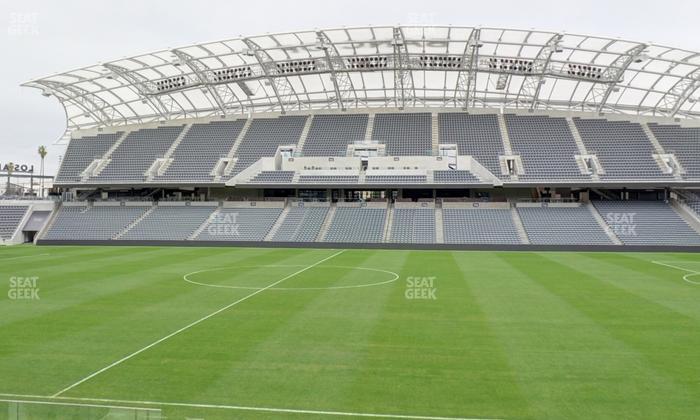 BMO Stadium - Section Field Club B Seat View