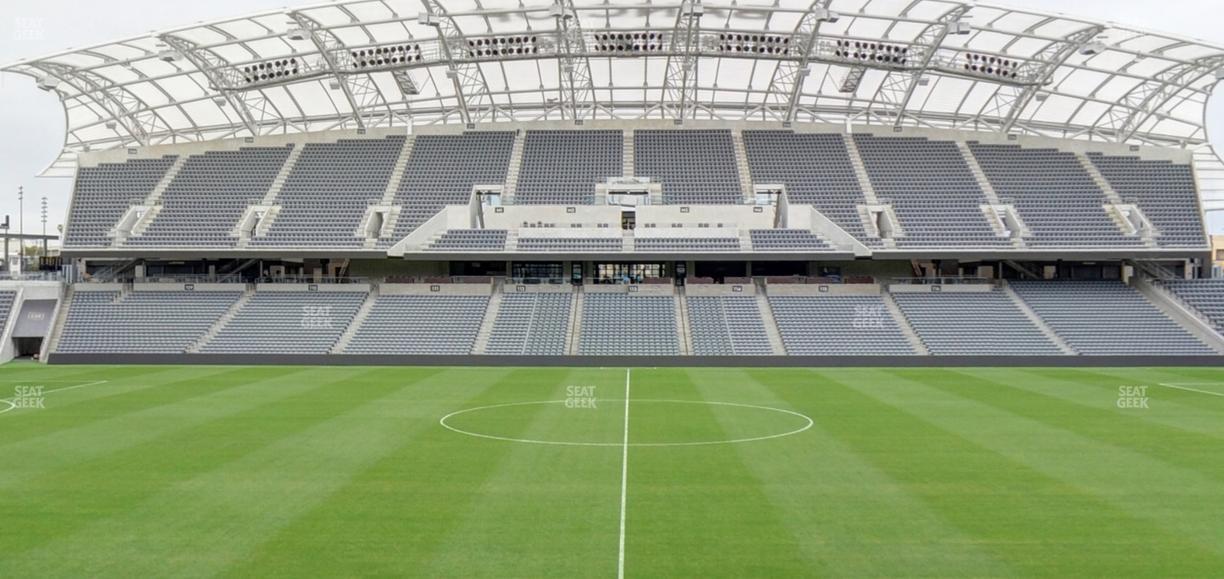 BMO Stadium - Section Field Club C Seat View