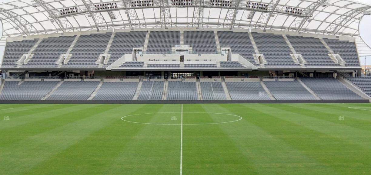 BMO Stadium - Section Field Club C Seat View