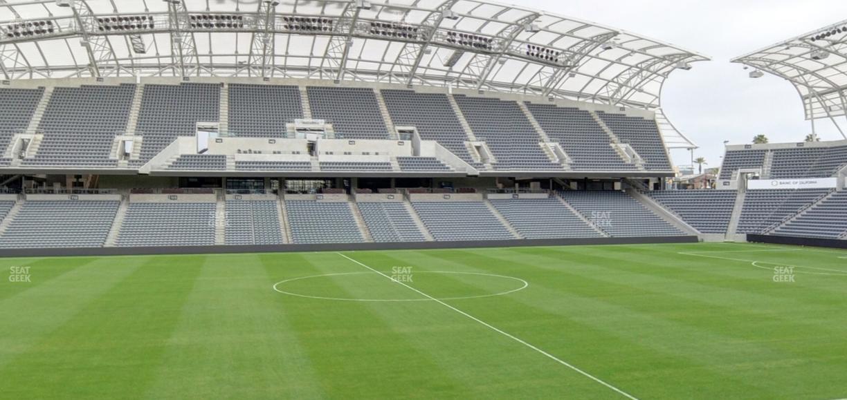 BMO Stadium - Section Field Club D Seat View