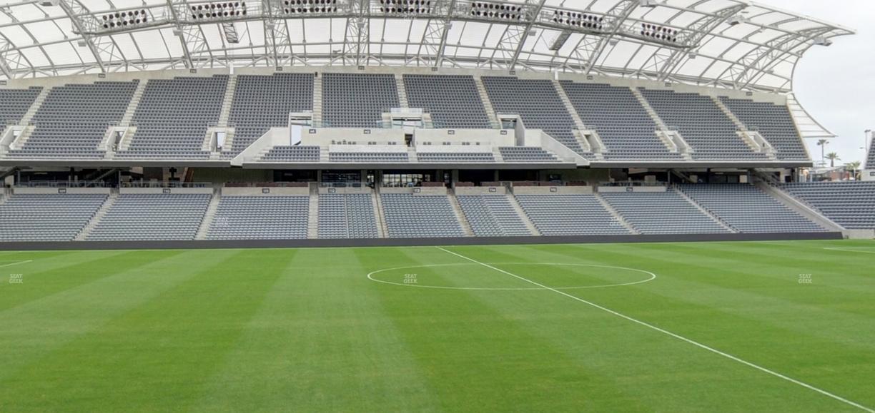BMO Stadium - Section Field Club D Seat View