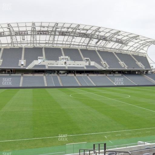 BMO Stadium - Section Field Club E Seat View