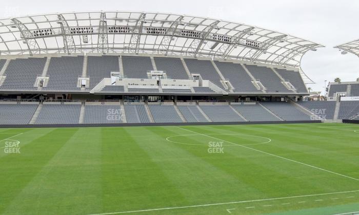 BMO Stadium - Section Field Club E Seat View