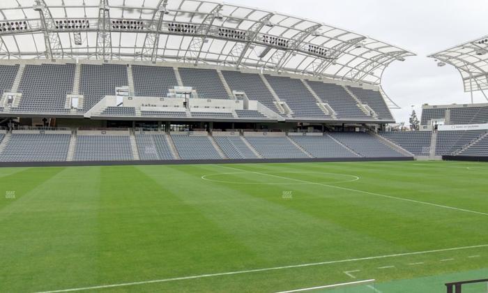 BMO Stadium - Section Field Club E Seat View