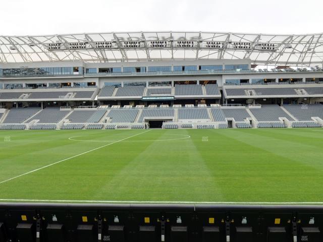 BMO Stadium - Section Figueroa Club A Seat View