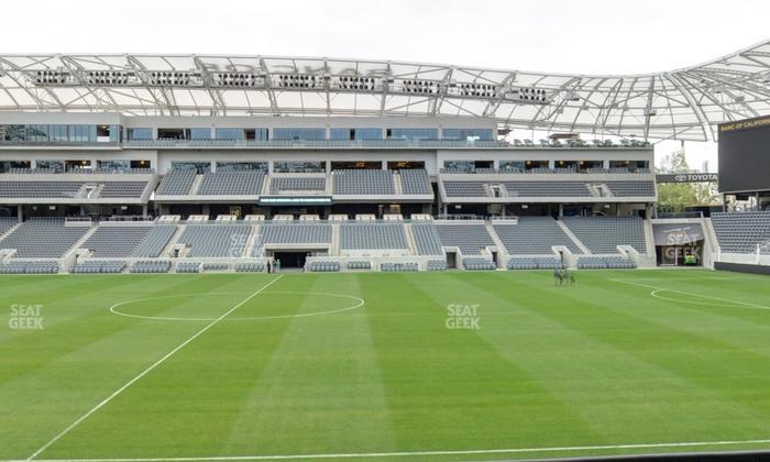BMO Stadium - Section Figueroa Club A Seat View