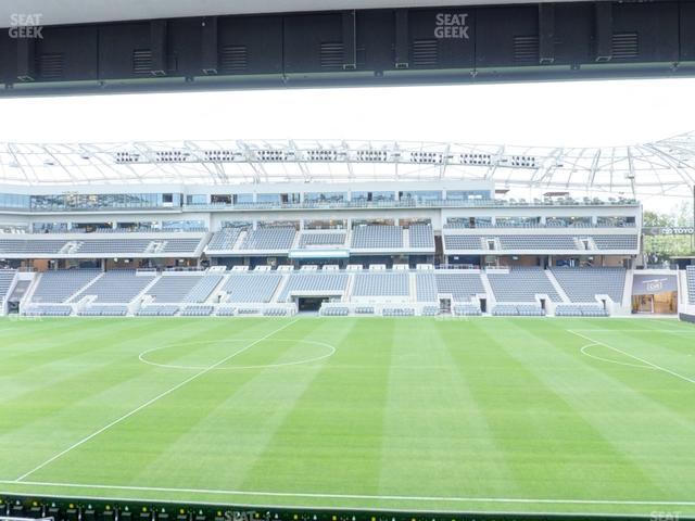 BMO Stadium - Section Figueroa Loge Box G Seat View BMO Stadium - Section Figueroa Loge Box G Seat View