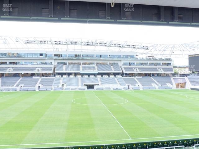 BMO Stadium - Section Figueroa Loge Box L Seat View BMO Stadium - Section Figueroa Loge Box L Seat View