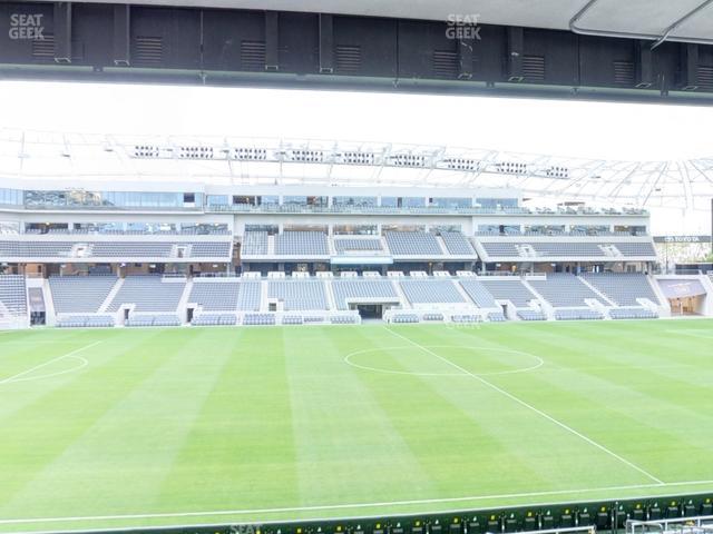 BMO Stadium - Section Figueroa Loge Box Q Seat View BMO Stadium - Section Figueroa Loge Box Q Seat View