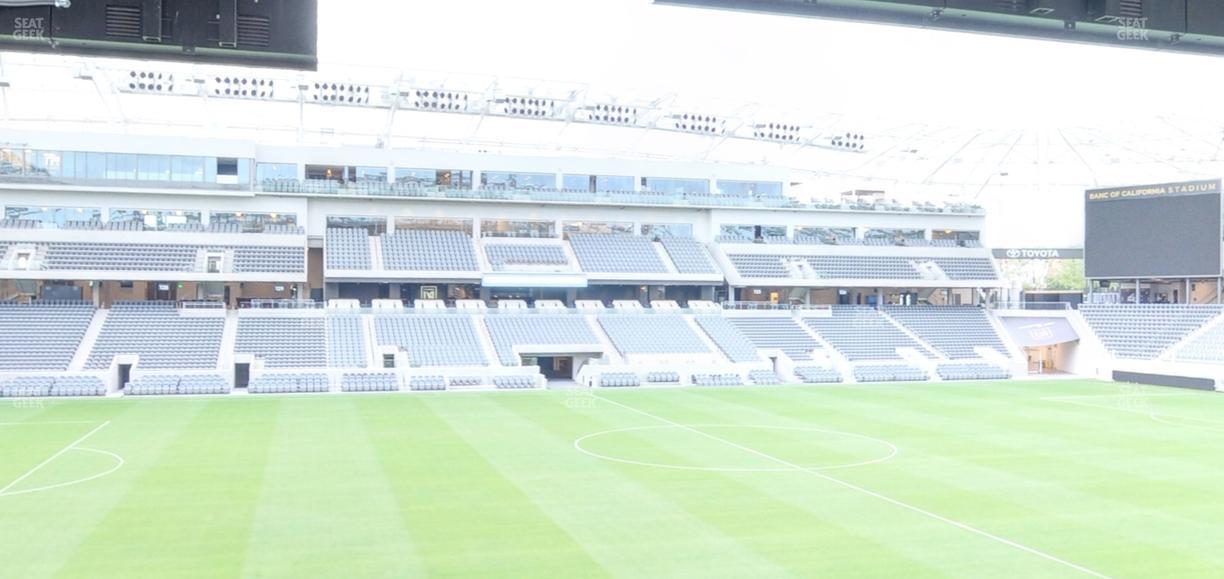 BMO Stadium - Section Figueroa Loge Box U Seat View
