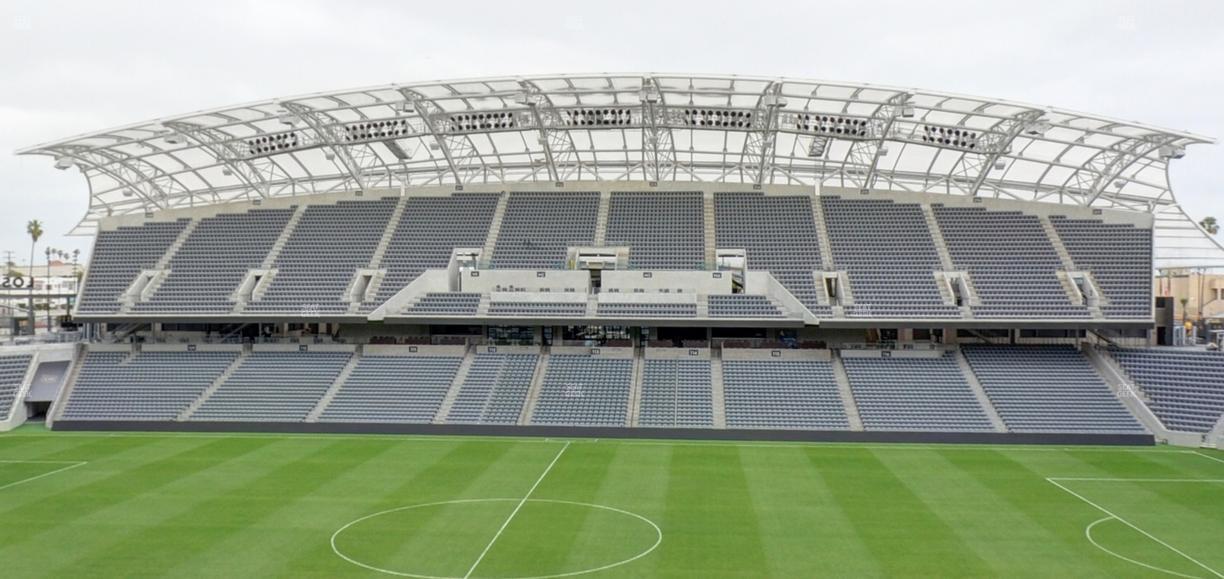 BMO Stadium - Section Founders Club B Seat View